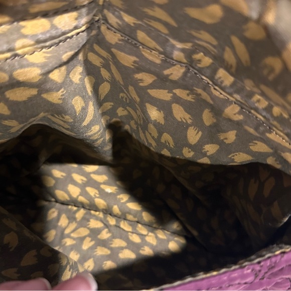 Fossil Key-Per Purple and Silver Crossbody Bag with Adjustable Strap - Picture 6 of 7